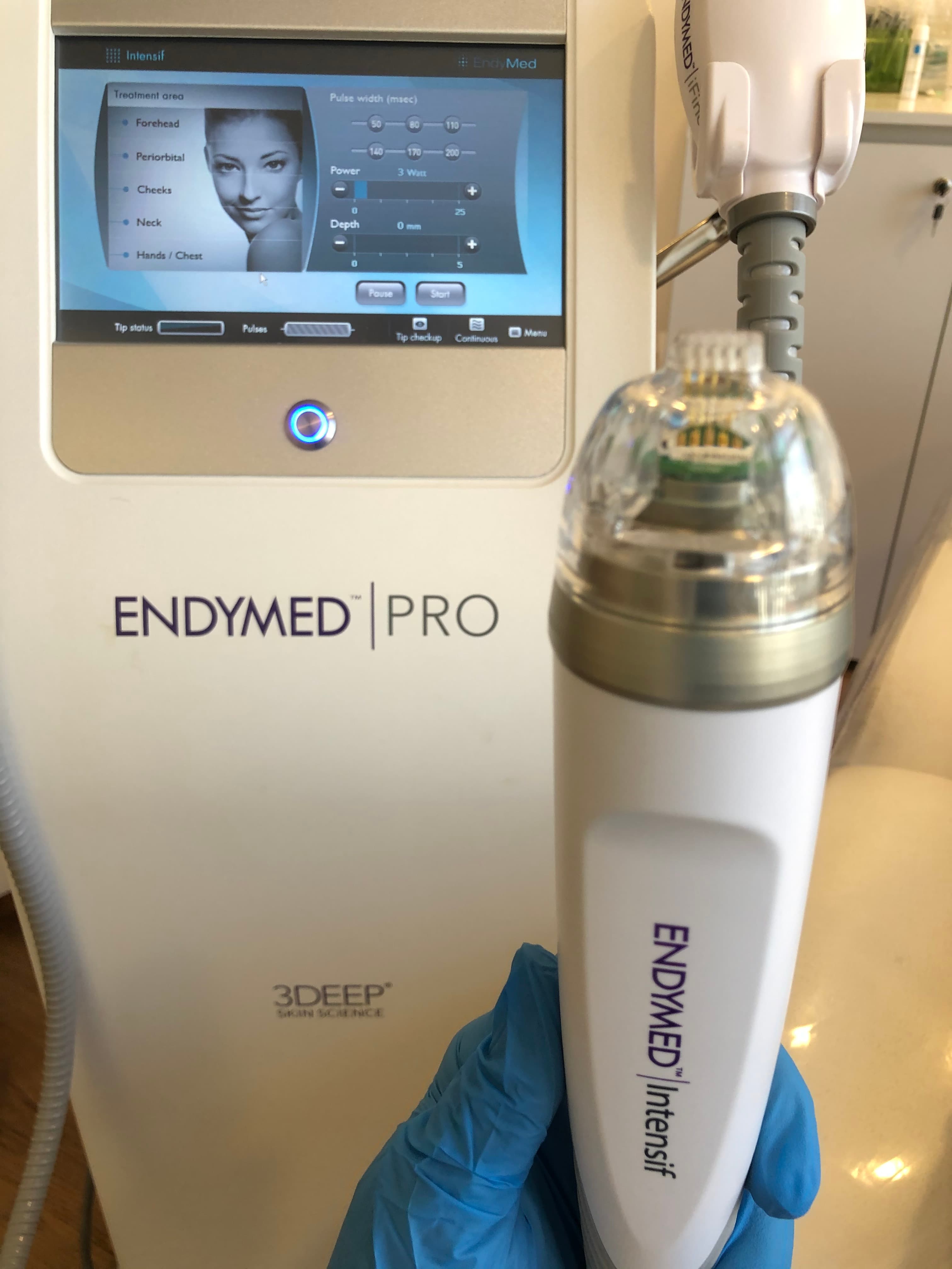 Endymed PRO con 4 cabezales